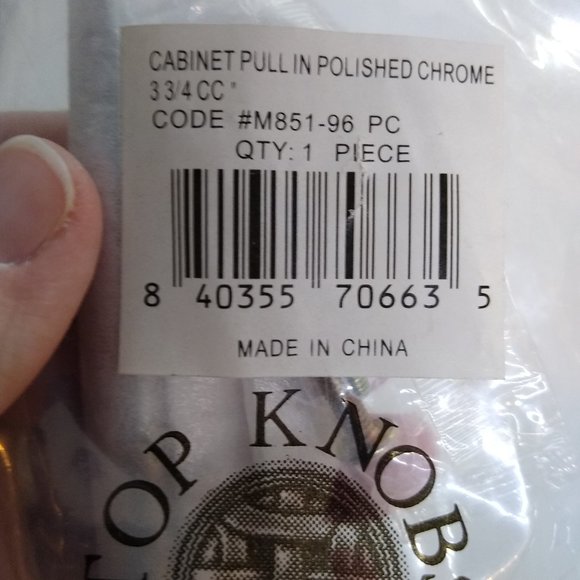 Top Knobs Appliance Collection Drawer Pull Chrome - Picture 2 of 4